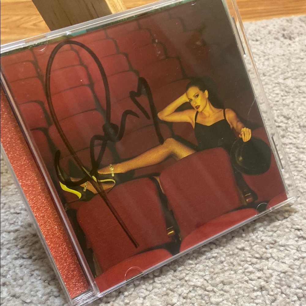 Taylor Swift - the life of a showgirl signed CD